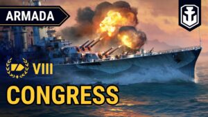 Armada: U.S. Tier VIII cruiser Congress | World of Warships