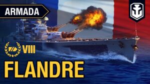 Armada. Battleship Flandre. World of Warships guide