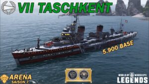 TASCHKENT - Einmal um den Pudding - Arena Saison 7. - World of Warships Legends