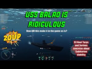 USS Balao and Submarines are Ridiculous in World of Warships