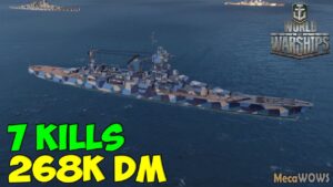 World of WarShips | Henri IV | 7 KILLS | 206K Damage - Replay Gameplay 4K 60 fps