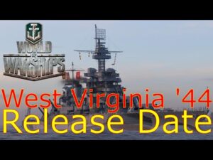 World of Warships- West Virginia 1944 Release Date & Let's Help The Victims of Ida