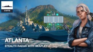 Atlanta - Stealth Radar Build With Beapley 16/4 (World of Warships: Legends Xbox Series X 4K)