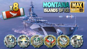 Battleship Montana: Average, but not today! - World of Warships