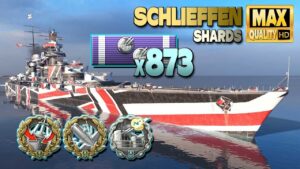 Battleship Schlieffen: Secondary roundhouse kick - World of Warships
