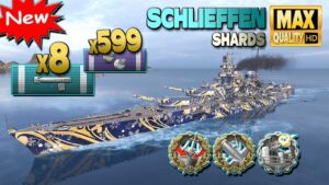 Battleship Schlieffen: Surrounded - World of Warships