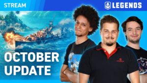 [EN] World of Warships: Legends | October Update Stream