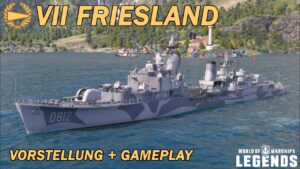 FRIESLAND - Vorstellung und erstes Gameplay - World of Warships Legends
