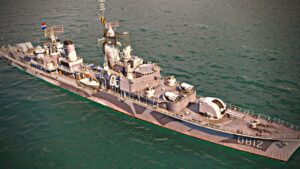 Friesland Destroyer First Look | World of Warships Legends