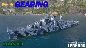 GEARING - Hauptbatterie verbessert - World of Warships Legends