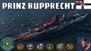 German Battleships Prinz Rupprecht World of Warships Wows BB Gameplay
