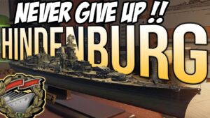Hindenburg Solo Warrior + Kraken 3300 base exp - World of Warships