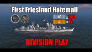 I'm addicted to the DAKKA DAKKA - T7 Friesland - World of Warships Legends (Xbox Series X 1080p)