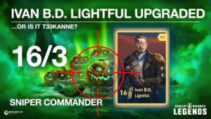 Ivan B.D. Lightful Sniper Commander Upgraded (World of Warships: Legends Xbox Series X 4K)