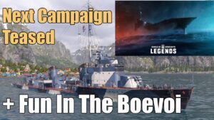 Next Campaign Teased! And Some Fun In Boevoi | World of Warships Legends | 4k