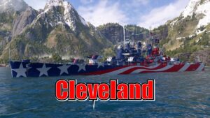 Path to The Cleveland Complete! (World of Warships Legends Xbox Series X) 4k