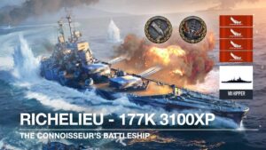 Richelieu - The Connoisseur's Battleship (World of Warships: Legends Xbox Series X 4K)
