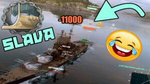 Slava vs non-surface ships - 3277 BXP - World of Warships