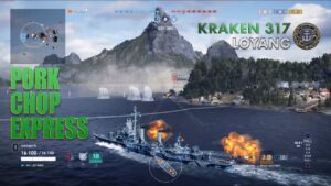 Two Girls With Green Eyes Loyang Kraken 317 | World of Warships: Legends