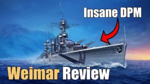 Weimar Review: Insane Ship | World of Warships Legends | 4k