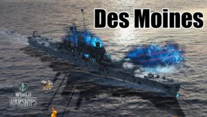 World of Warships: Des Moines, Island Waifu