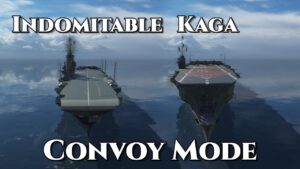 World of Warships: Indomitable & Kaga - Convoy Mode