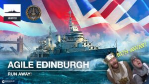Agile Edinburgh - Run Away! (World of Warships: Legends Xbox Series X)