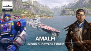 Amalfi - Hybrid Ghost/Agile Build (World of Warships: Legends Xbox Series X 4K)