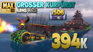 Battleship Grosser Kurfürst: "The team mate" - World of Warships
