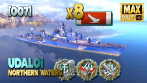 Destroyer Udaloi: 8 ships destroyed [OO7] - World of Warships