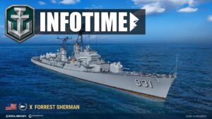FORREST SHERMAN, U-Boot Jäger mit SAP Granaten? - World of Warships | [Info] [Deutsch] [60fps]