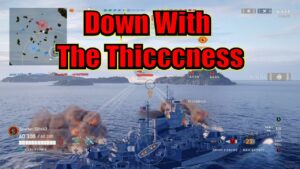 Getting Down With The Thicccness! (World of Warships Legends Xbox Series X) 4k