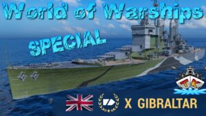 Gibraltar im "1 Stunden SPECIAL" in World of Warships auf Deutsch