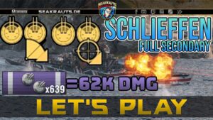 Let's Play + Codegiveaway - SCHLIEFFEN [T10 BB] - Die beste Sekundär?  - World of Warships [Deutsch]
