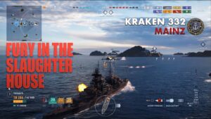 Mine Mine Mine Mainz Kraken 332 | World of Warships: Legends
