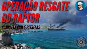 Operação Resgate do Raptor World of Warships com 5 Estrelas como fazer? Ft. Navios Brasileiros