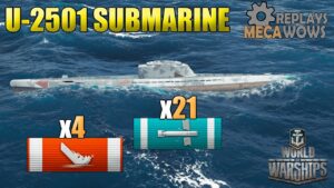 Submarine U-2501 Torpedo Party | World of Warships