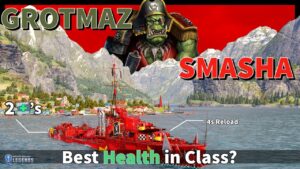 Warhammer 40k and the Ship Smasha in World of Warships Legends