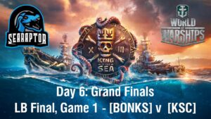 World of Warships - King of the Sea XIII - Day 6: Grand Finals - LB Final, Game 1 - KSC v BONKS