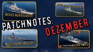 World of Warships Legends - PATCHNOTES DEZEMBER 21 - Neuer Zweig, Büro uvm.! [deutsch/ gameplay]