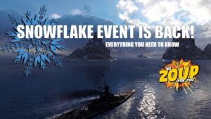 World of Warships Snowflakes Event is Back for 0.10.10