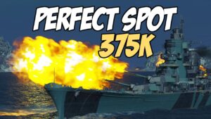 375k dmg Northern Lights - World of Warships
