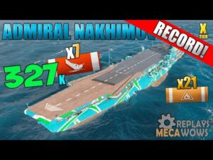 AWESOME Admiral Nakhimov 7 Kills 327K Damage | World of Warships