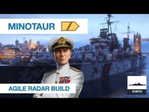 Agile Radar Minotaur (World of Warships: Legends Xbox Series X 4K)