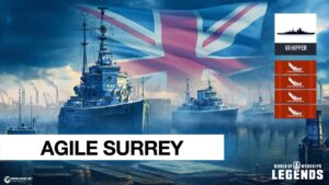 Agile Surrey (World of Warships: Legends Xbox Series X 4K)