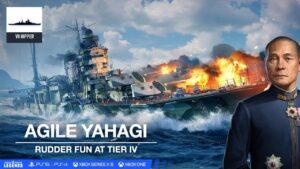 Agile Yahagi - Rudder Fun at Tier IV (World of Warships: Legends Xbox Series X 4K)