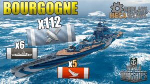 Bourgogne KRAKEN on Ranked Battle | World of Warships
