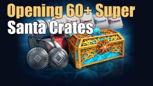 Christmas Unboxing: 60+ Super Santa Crates Opened | World of Warships Legends | 4k