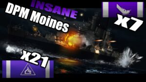 Insane Des Moines INTENSE Game - World of Warships