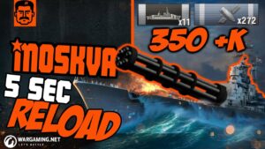 Moskva goes BBBRBRRRRRRRRBRBRBRRRRRRRR  - World of Warships